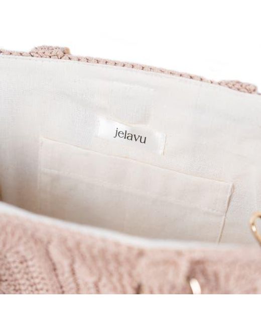Jelavu Metallic Blossom Crossbody Bag