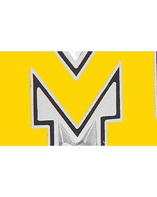 Cufflinks Inc. Yellow Michigan Wolverines Cuff Links for men