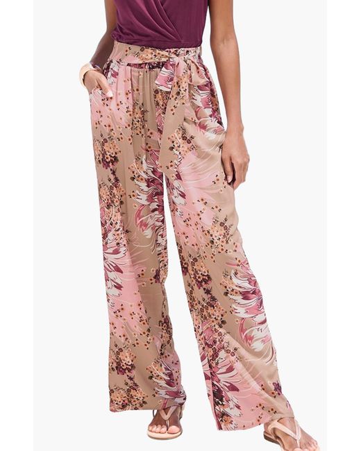 Lascana Red Patterned Pants