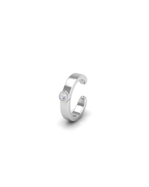 Seed2Stone White Muse Mid Ear Cuff