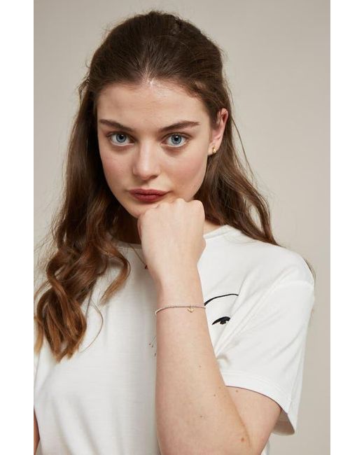 Estella Bartlett White Laila Bee Bracelet