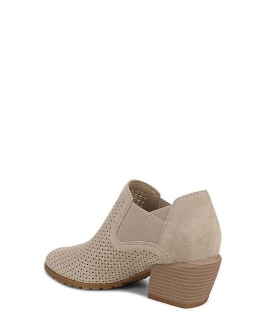 Vionic Brown Bethany Perforated Bootie