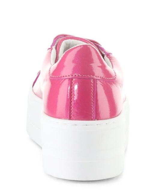 Bos. & Co. Pink Maya Platform Sneaker