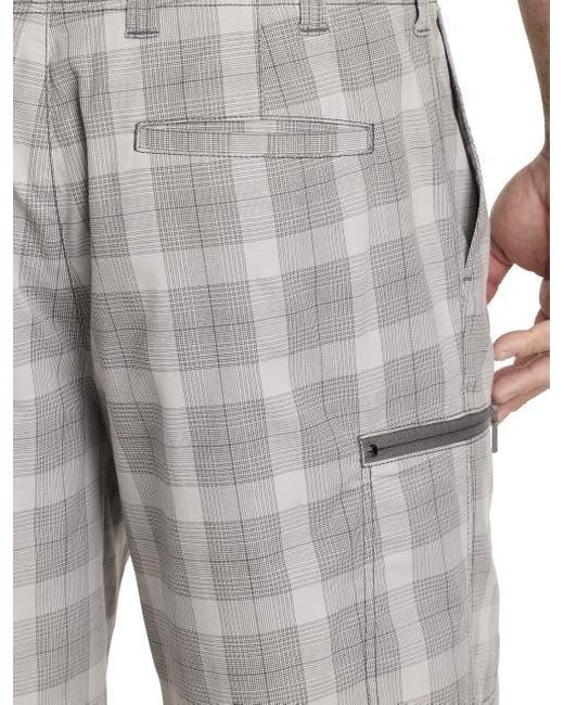 True Nation by DXL Gray Everyday Flex Cargo Shorts for men