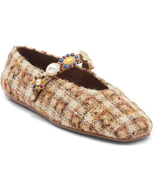 Jeffrey Campbell Metallic Amarissa Mary Jane Flat