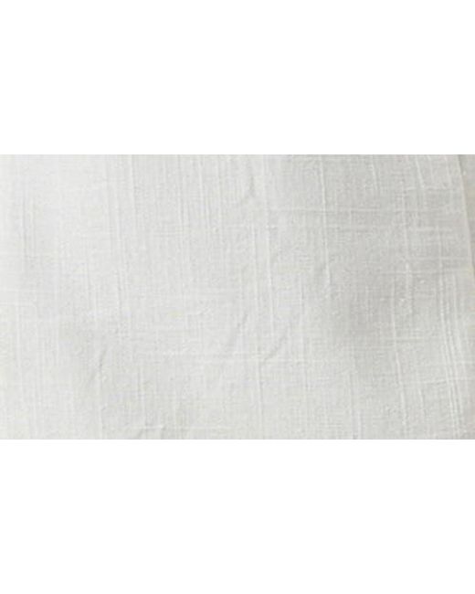 Grey Lab White Strappy Back Minidress