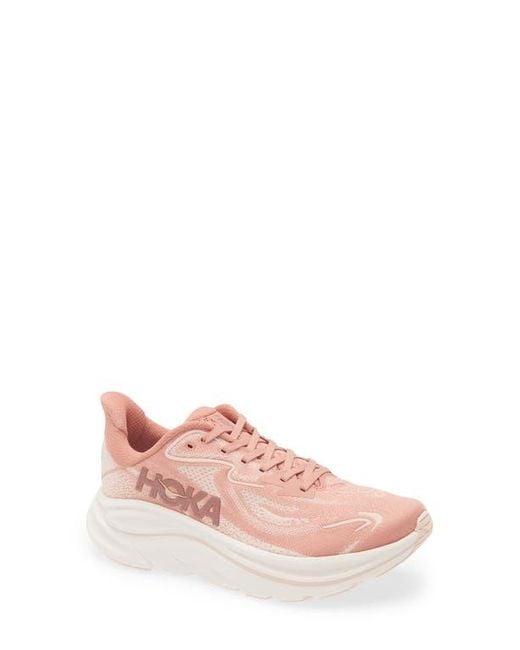 Hoka One One Pink Clifton 10 Running Shoe
