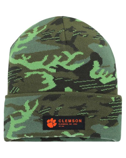 Nike Green Clemson Tigers Veterans Day Cuffed Knit Hat At Nordstrom for men