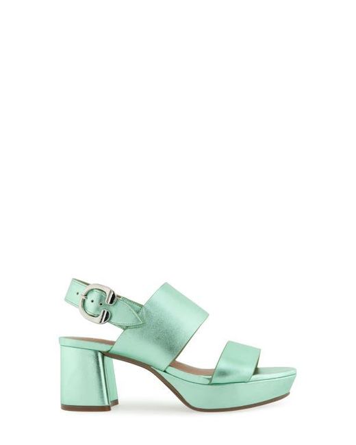 Aerosoles Green Camera Platform Sandal