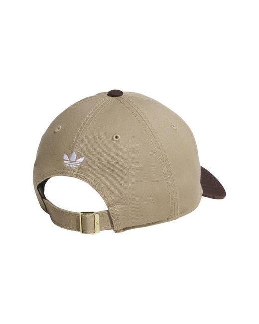 Adidas Natural Trefoil Adjustable 6-Panel Baseball Cap for men