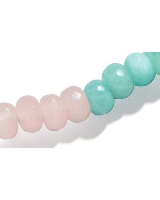 BaubleBar Blue Semiprecious Beaded Necklace