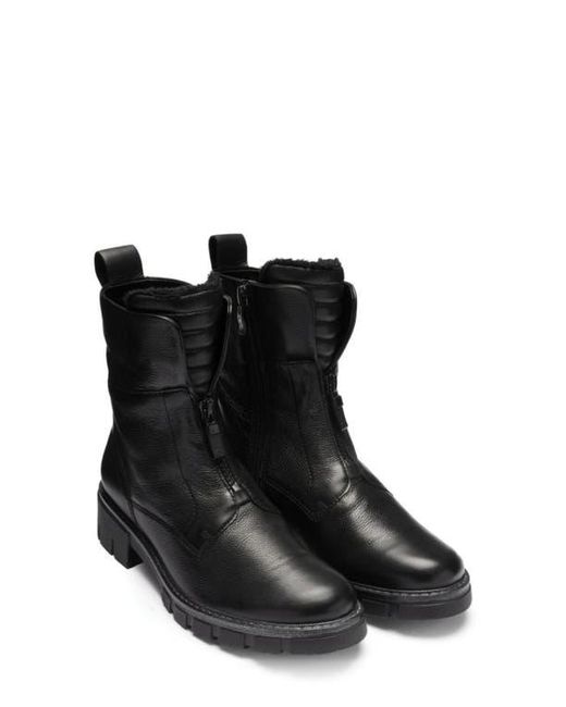 Ara Black Deon Leather Bootie