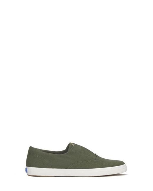 Keds Green Champion Slip-On Sneaker