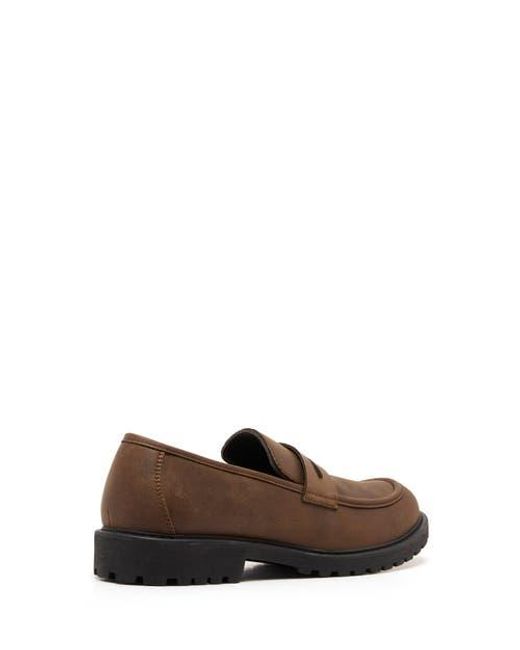 Uncut Brown Croydon Loafer for men