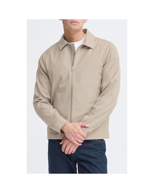 Casual Friday Natural Zip Jacket for men
