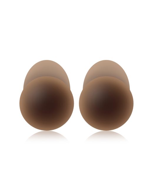 NOOD Brown No-show Extra Lift Reusable Nipple Covers