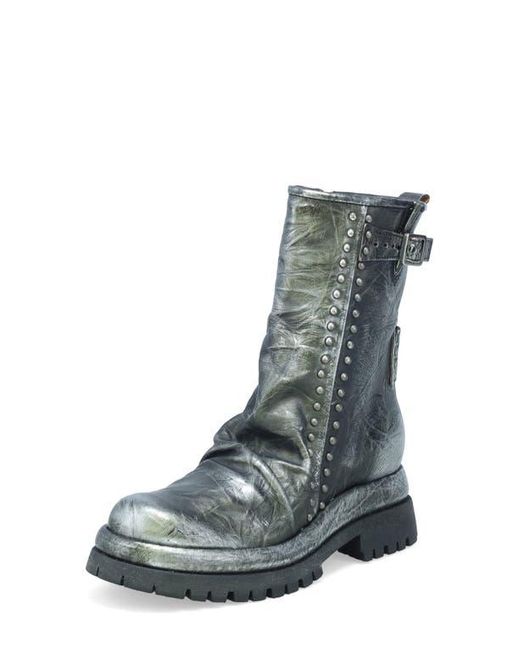 A.s.98 Gray Duke Stud Trim Boot