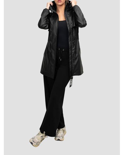 Jacket Black Aurora Cape Raincoat