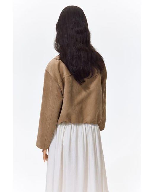 H&M Natural Coated Jacket