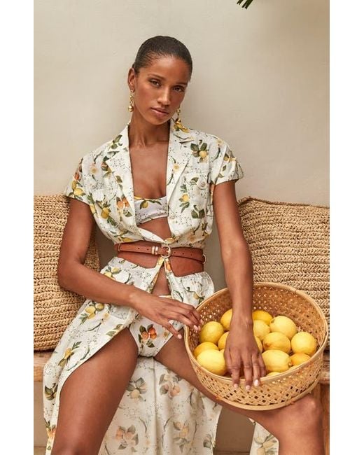 Aqua Blu Australia Natural Button Up Camilla Dress