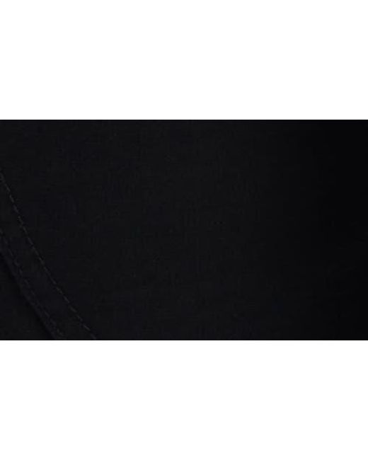 ICECREAM Black Destro Cotton Ripstop Cargo Shorts for men