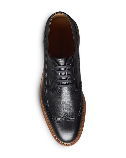 Allen Edmonds Black Winston Verse Wingtip Brogue Oxford for men