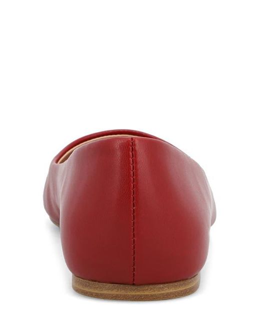 MIA Red Avi Pointed Toe Flat