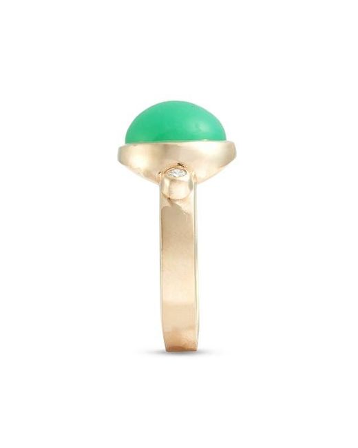 Anzie Blue Classique Oval Ring