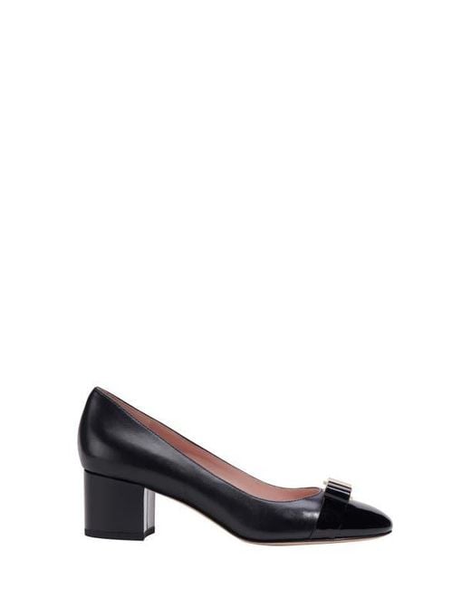 Kate Spade Black Bowdie Cap Toe Pump