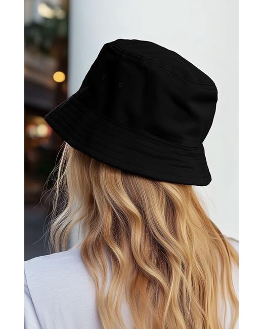 Alix Black Salty Bucket Hat