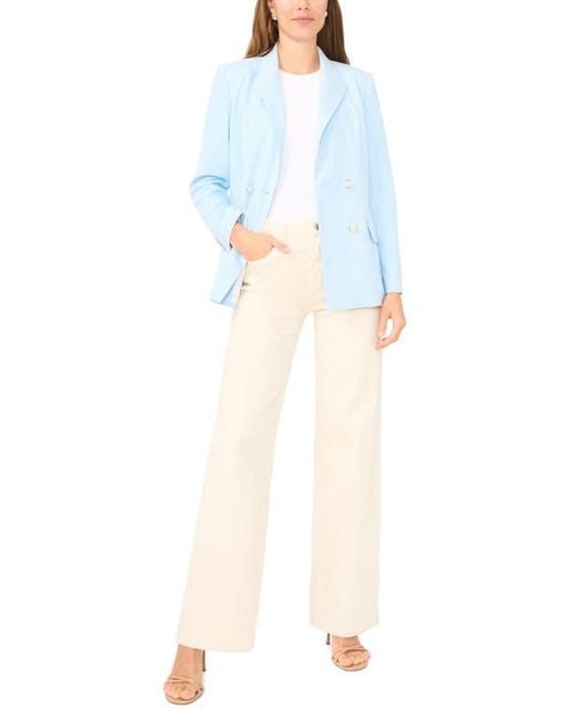 Vince Camuto Blue Double Breasted Jacket