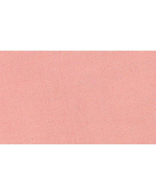 O'neill Sportswear Pink Sanders Side Button Crop Tank