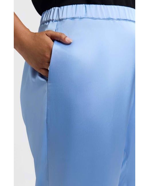 Foxcroft Blue Hostess Pull-On Pants