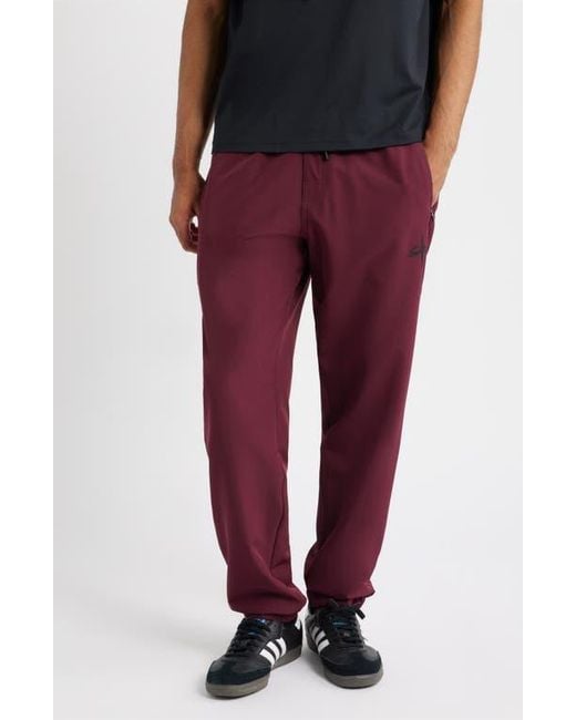 Saint Studio Red Tempo Rose Tech Pants for men