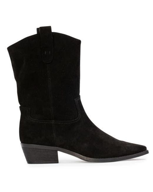 Black Suede Studio Black Casey 55 Suede Boot