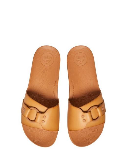Reef Brown Cushion Soho Cruz Slide Sandal