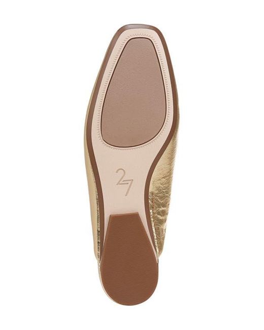 27 EDIT Naturalizer Metallic Carla Mule