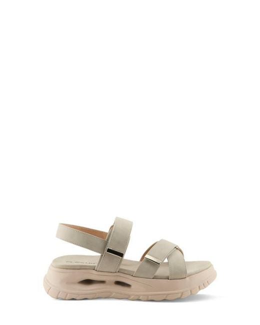 Flexus by Spring Step Natural Firebird Platform Sandal