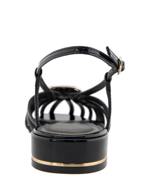 Kenneth Cole Black Farrah Slingback Sandal
