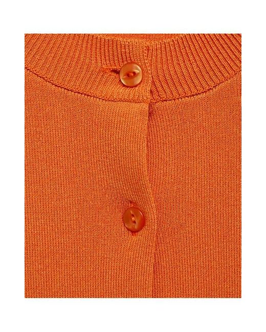 Mango Orange Figo Cardigan