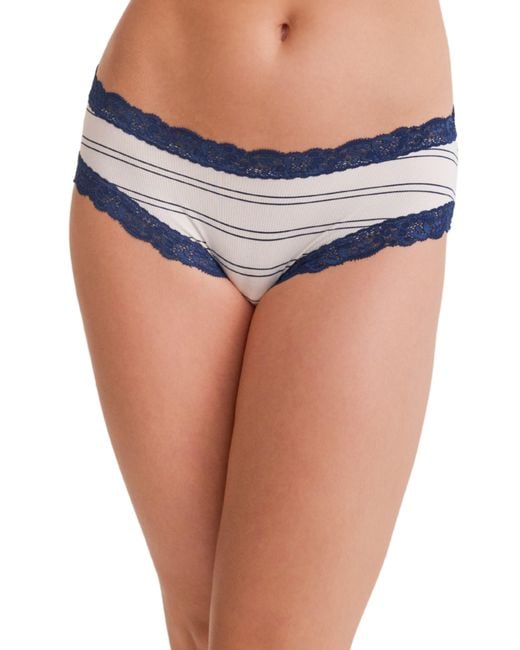 Fleur't Blue Iconic Boyshorts