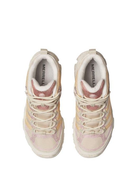 Merrell Natural Moab 3 Stitch Mid Hiking Shoe