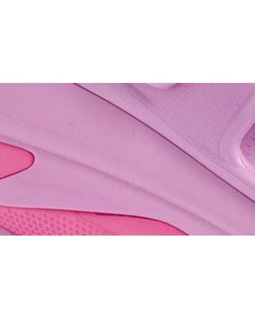 CROCSTM Pink Classic Mega Crush Water Resistant Platform Sandal