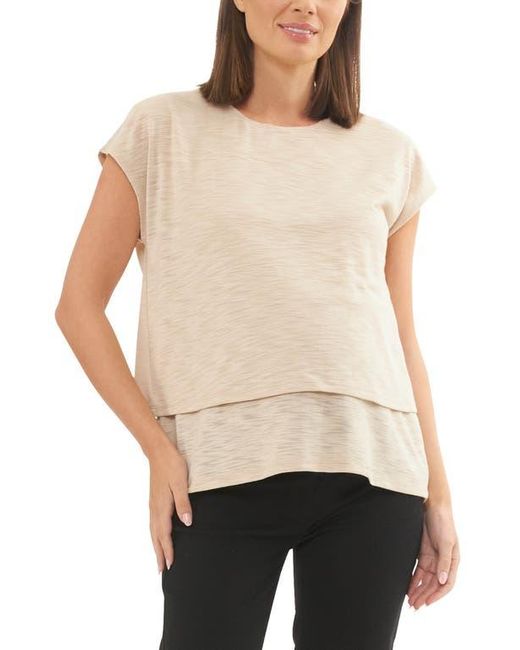Ripe Maternity Natural Jazmin Nursing Tee