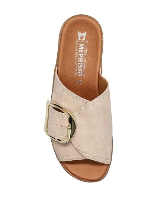 Mephisto Natural Foline Slide Sandal