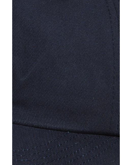 Noah NYC Blue Core Logo Baseball Cap for men