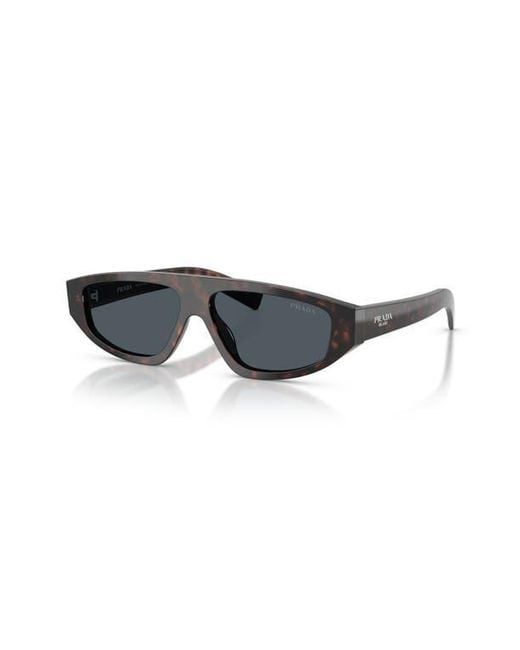 Prada Multicolor 58Mm Irregular Sunglasses for men