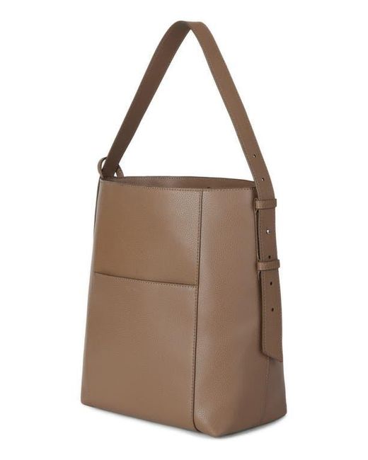 WE-AR4 Brown The Cityscape Hobo Bag