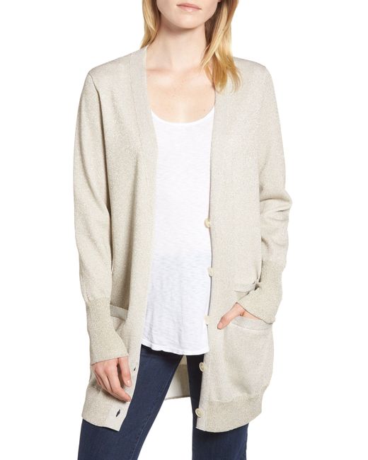 J.Crew White J. Crew Collection Long Cardigan