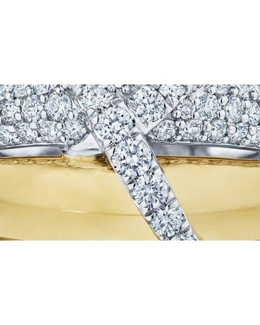 Kwiat Blue Xo Diamond Stack Ring